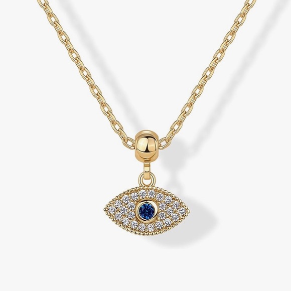 NEW 14K Gold Plated Pendant Necklace